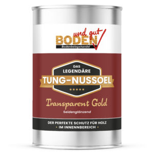 Das legendäre TUNG-Nussöl Transparent Gold 0,75 Liter